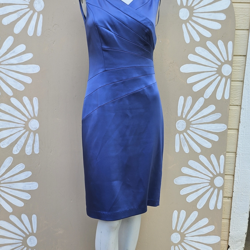 Jax Elegant Blue Sleeveless Mini Dress